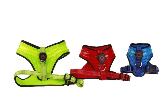 Rechargeable Soft LED Dog Harness for Safety