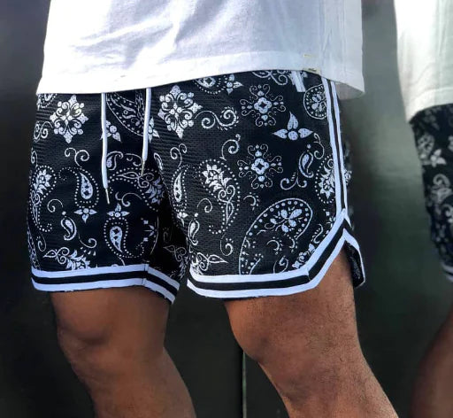 Camouflage Stay Cool Sports Mens Shorts for Summer