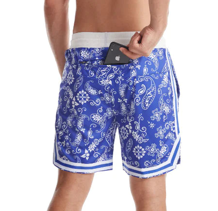 Camouflage Stay Cool Sports Mens Shorts for Summer