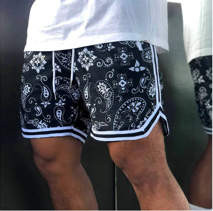 Camouflage Stay Cool Sports Mens Shorts for Summer