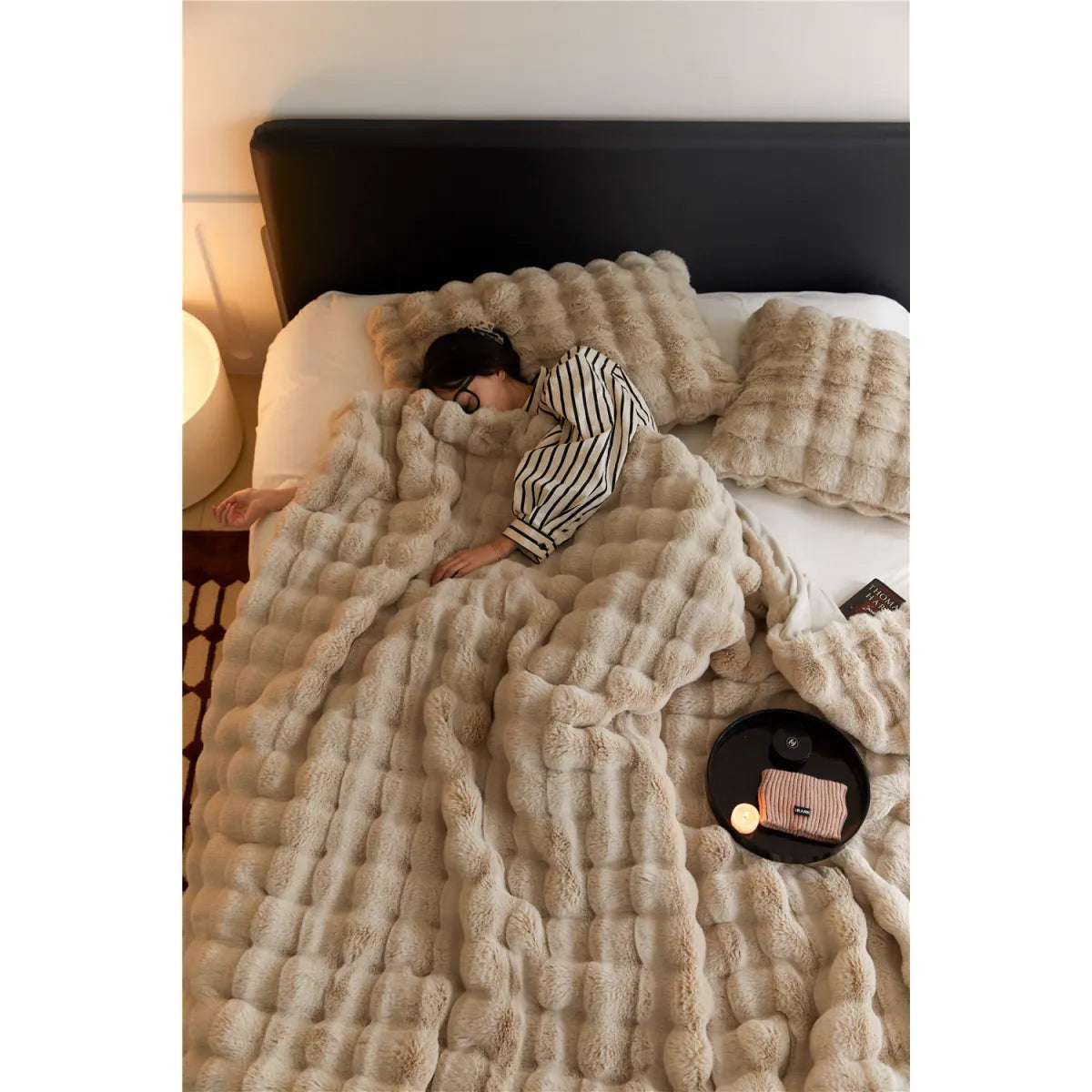 Luxuriously Soft Velvet Plush Blanket -colors
