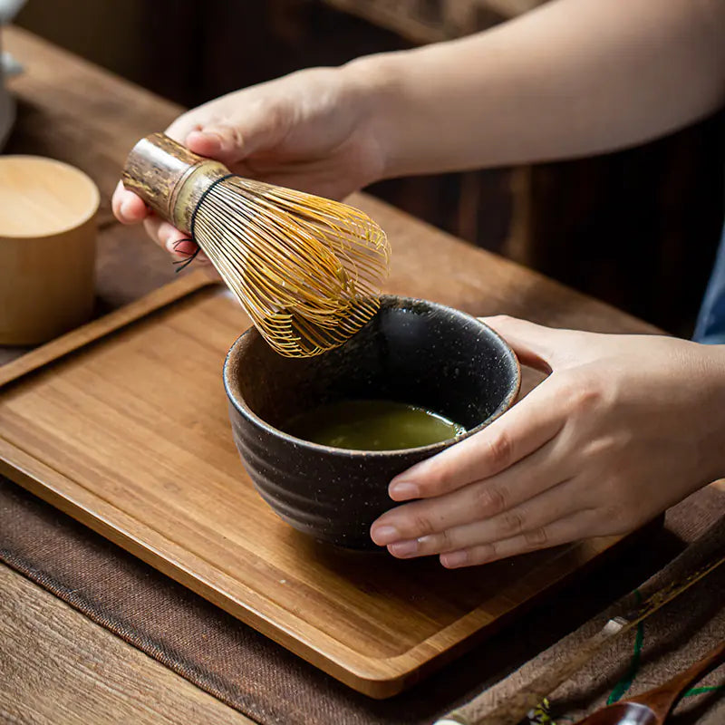Matcha Whisk Set with Stand - Japanese Tea Ceremony Gift