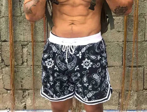 Camouflage Stay Cool Sports Mens Shorts for Summer