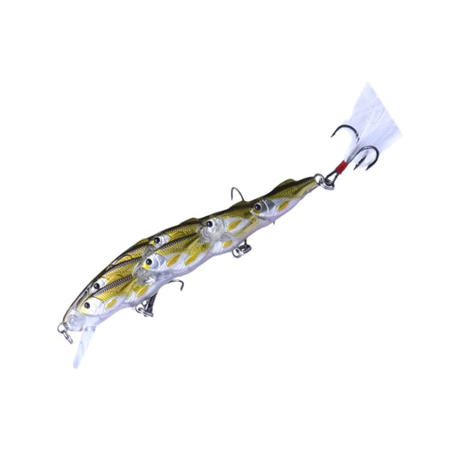 BESPORTBLE Fishing Lures Bass Fishing Lure for Freshwater and Saltwater Slow Sinking Plastic Fishing Baits Fishing Accessories Fish Lures for Pike
