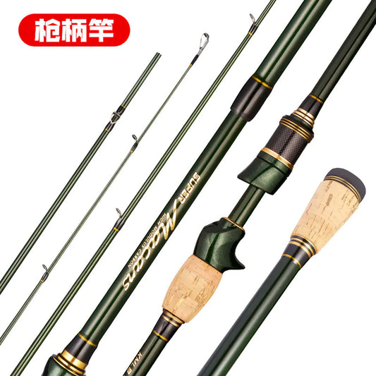 Portable Spinning Fishing Rod for Sea Fishing