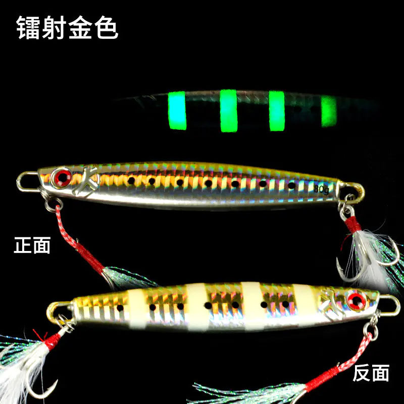 Deep Sea Fishing Lures for Night Fishing and Casting