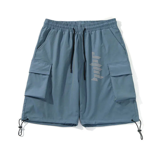 Men's Colorful Printed Loose Workwear Shorts